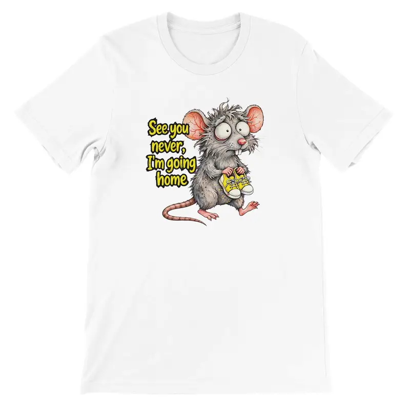 Funny Introvert Rat Shirt — view 5