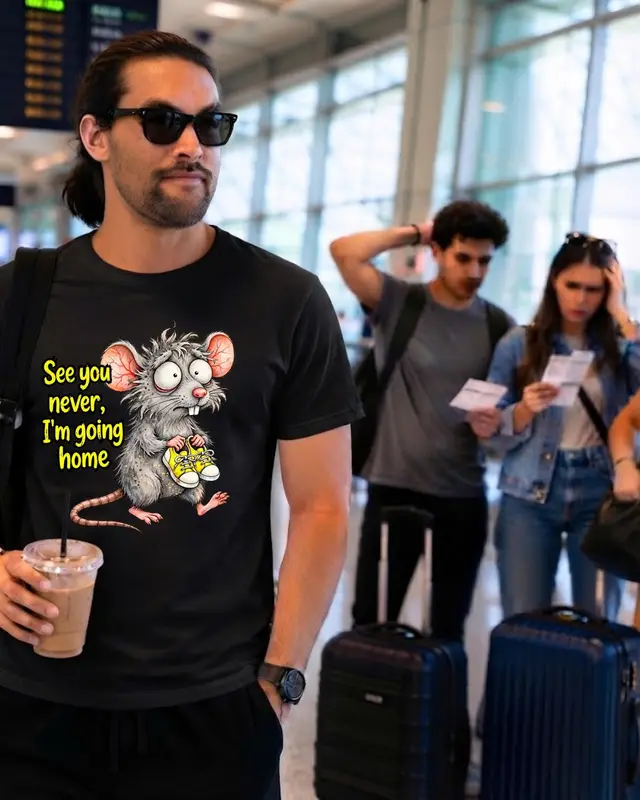 Funny Introvert Rat Shirt — view 8