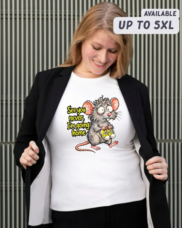 Funny Introvert Rat Shirt — view 9