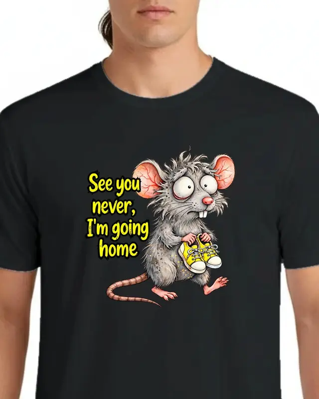 Funny Introvert Rat Shirt — view 11