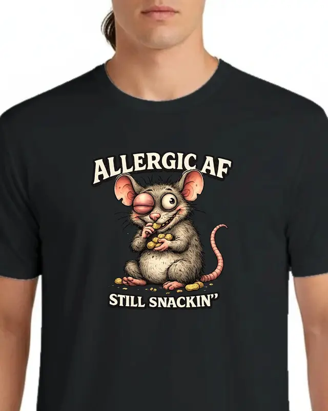 Funny Peanut Allergy Shirt — view 2