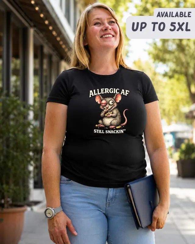 Funny Peanut Allergy Shirt — view 7