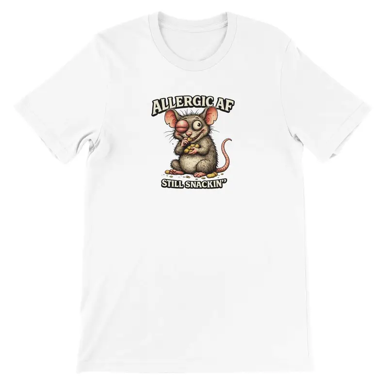 Funny Peanut Allergy Shirt — view 12