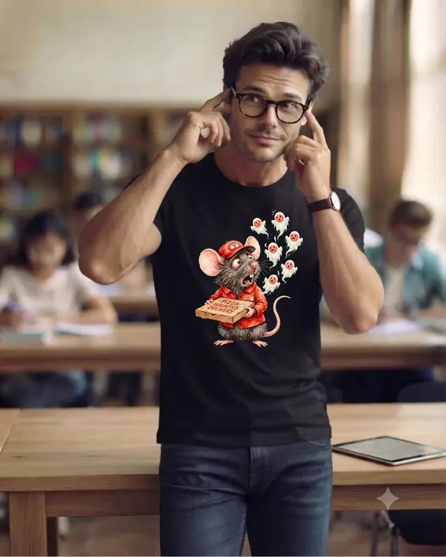Funny Pizza Delivery Shirt — view 4