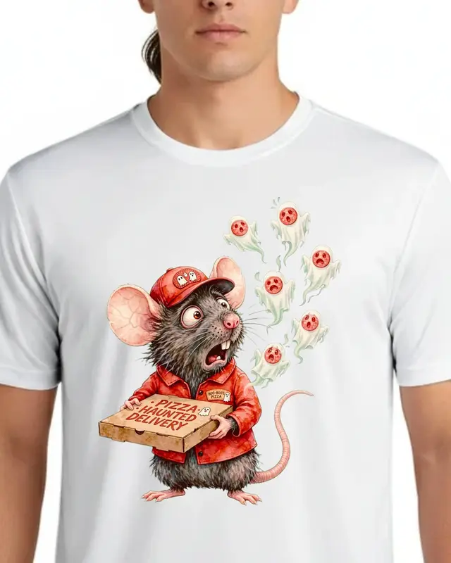 Funny Pizza Delivery Shirt — view 5