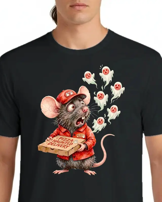 Funny Pizza Delivery Shirt — view 6