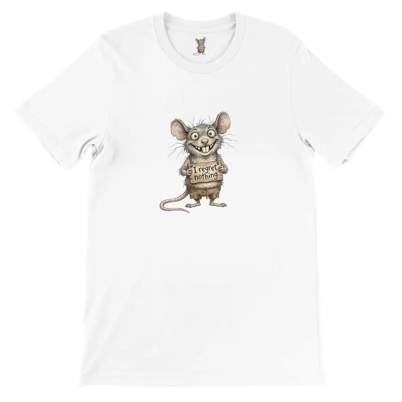 Funny Raccoon T-shirt — view 3