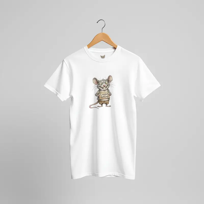 Funny Raccoon T-shirt — view 7