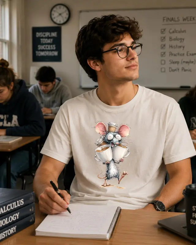 Funny Rat Coffee Lover Shirt — view 6