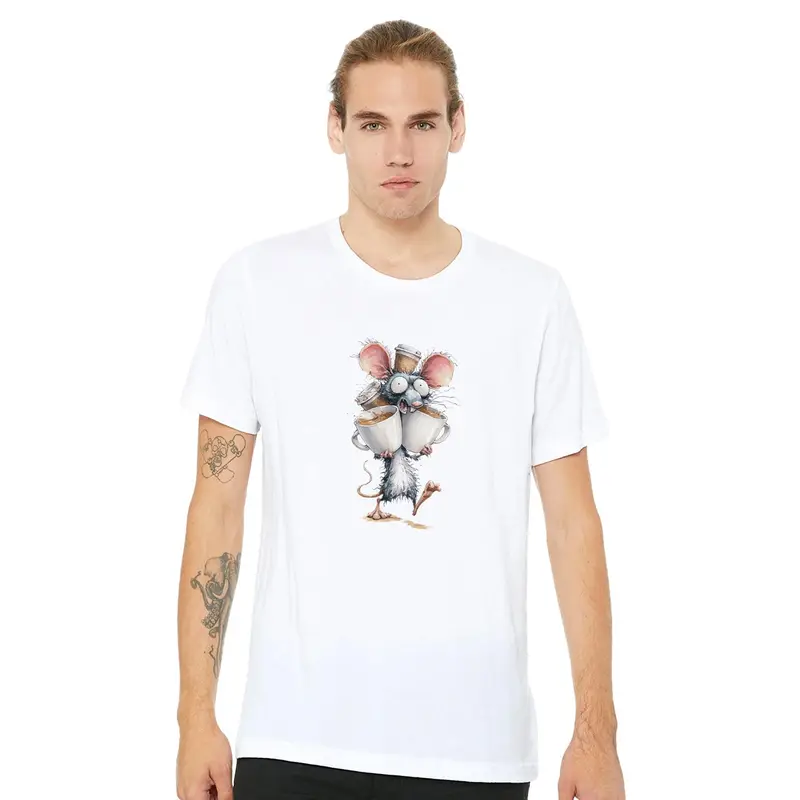 Funny Rat Coffee Lover Shirt — view 9