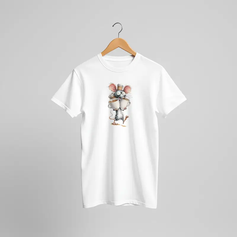 Funny Rat Coffee Lover Shirt — view 12
