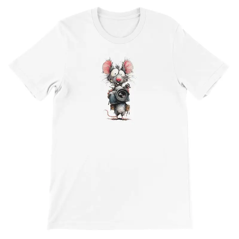 Funny Rat Photographer Shirt — view 4
