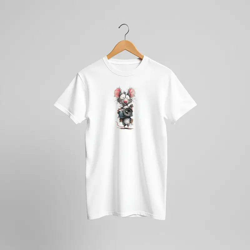 Funny Rat Photographer Shirt — view 8