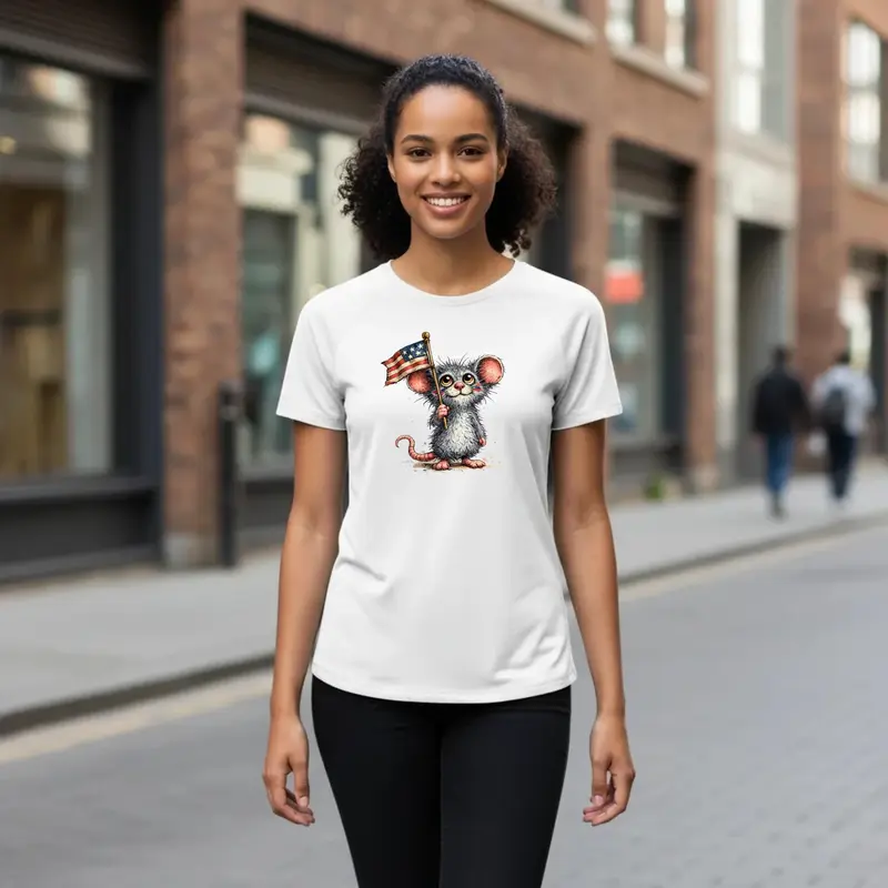 Funny Rat Shirt — view 10