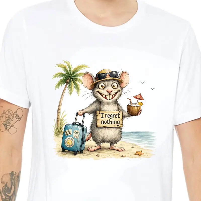 Funny Rat Shirt — view 2