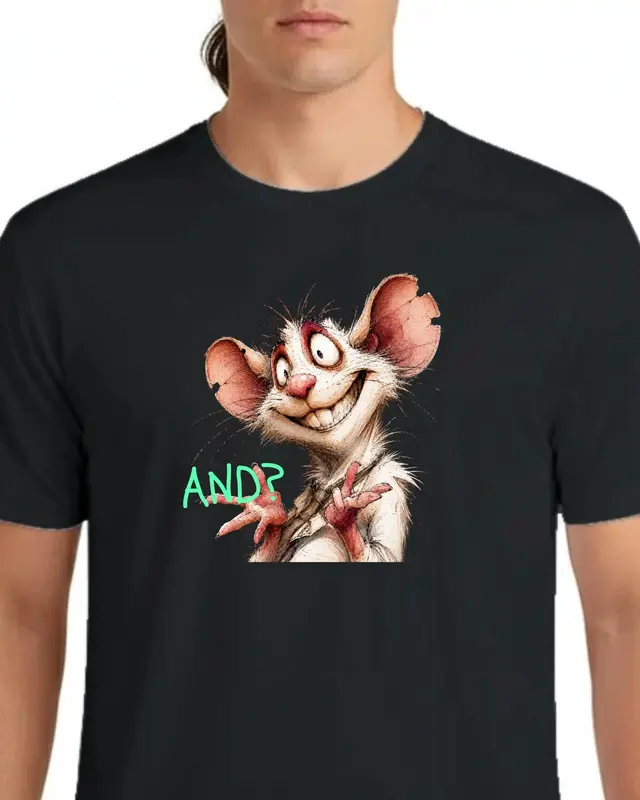 Funny Rat Shirt — view 2
