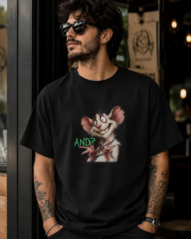 Funny Rat Shirt — view 5