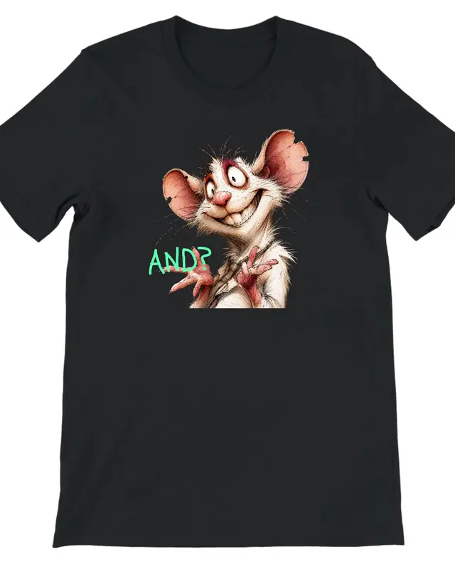 Funny Rat Shirt — view 9