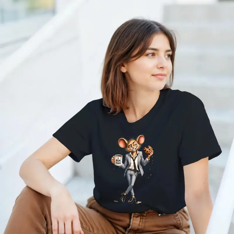 Funny Rat Shirt — view 6