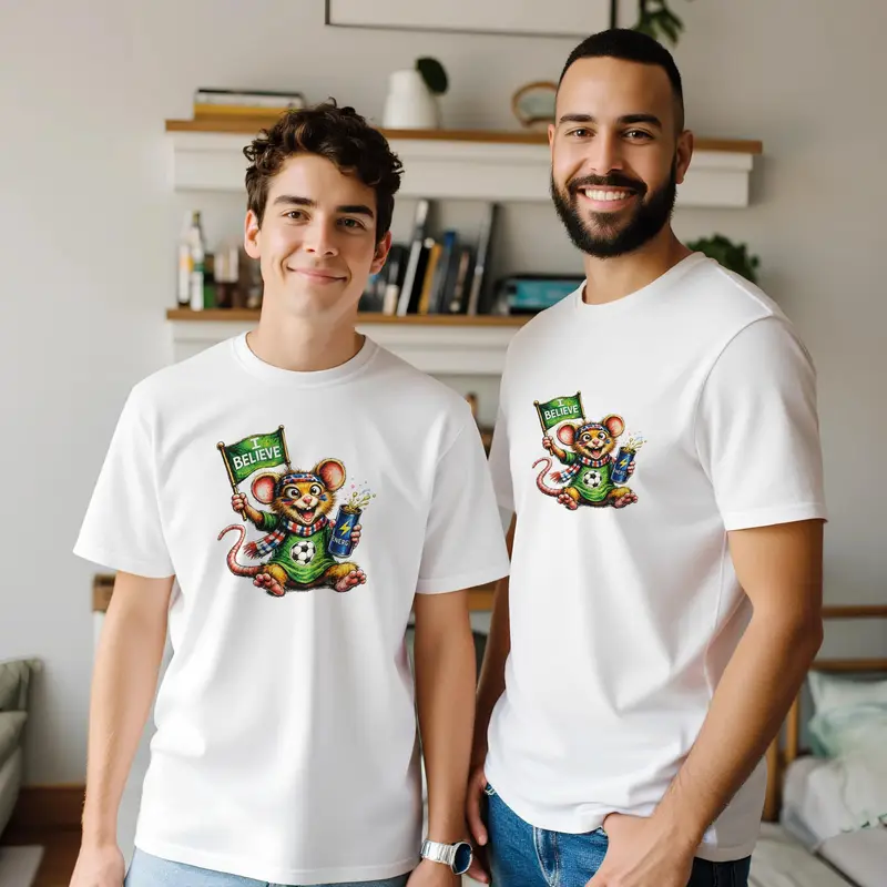 Funny Rat Soccer Shirt — view 7