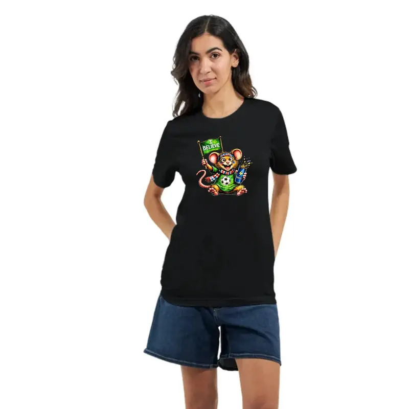 Funny Rat Soccer Shirt — view 8