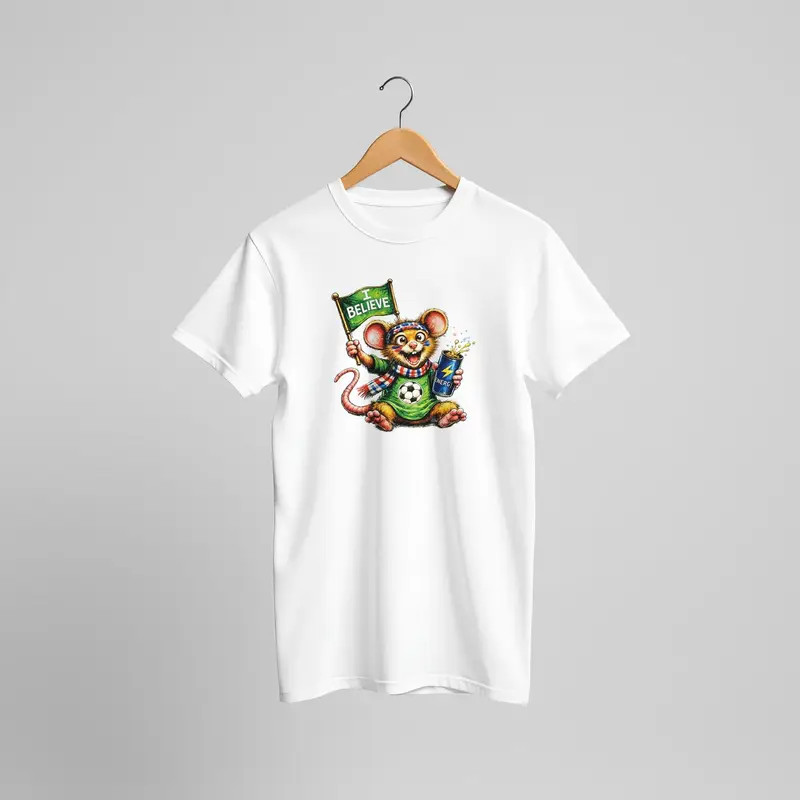 Funny Rat Soccer Shirt — view 13