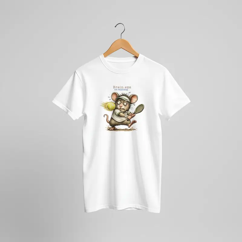 Funny Rat Tennis Shirt — view 11