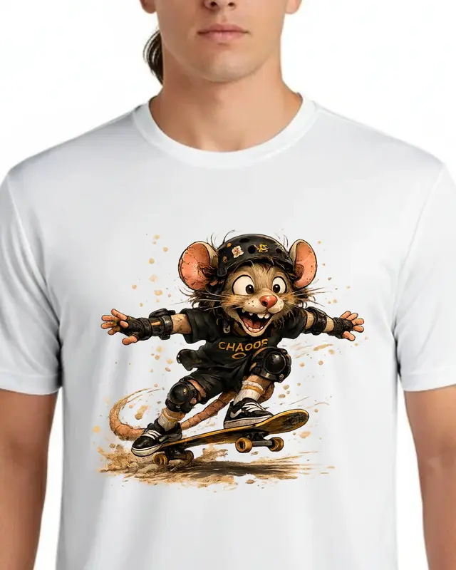 Funny Skateboard Shirt — view 2