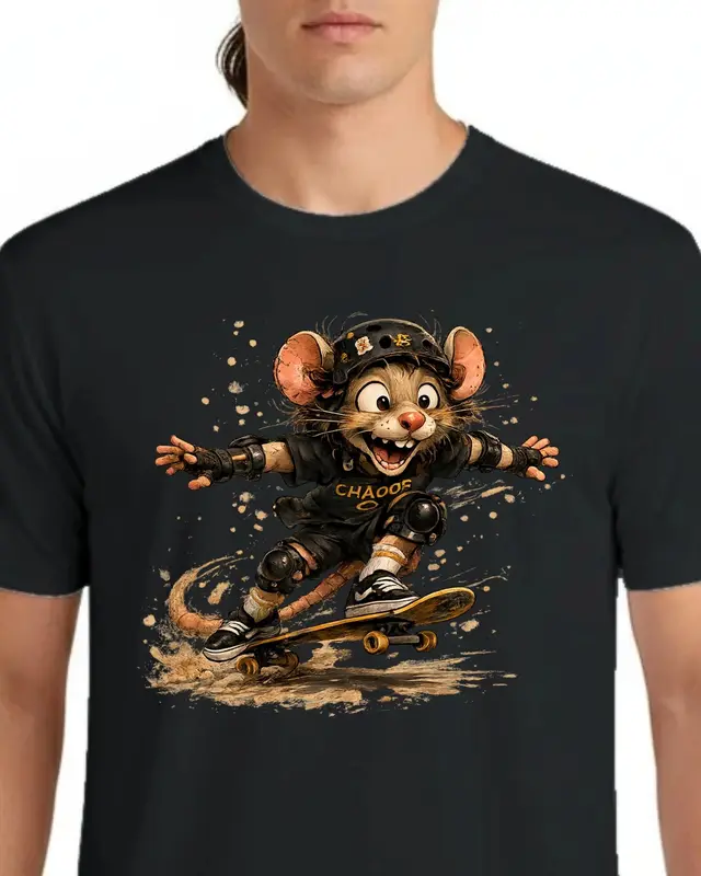 Funny Skateboard Shirt — view 3