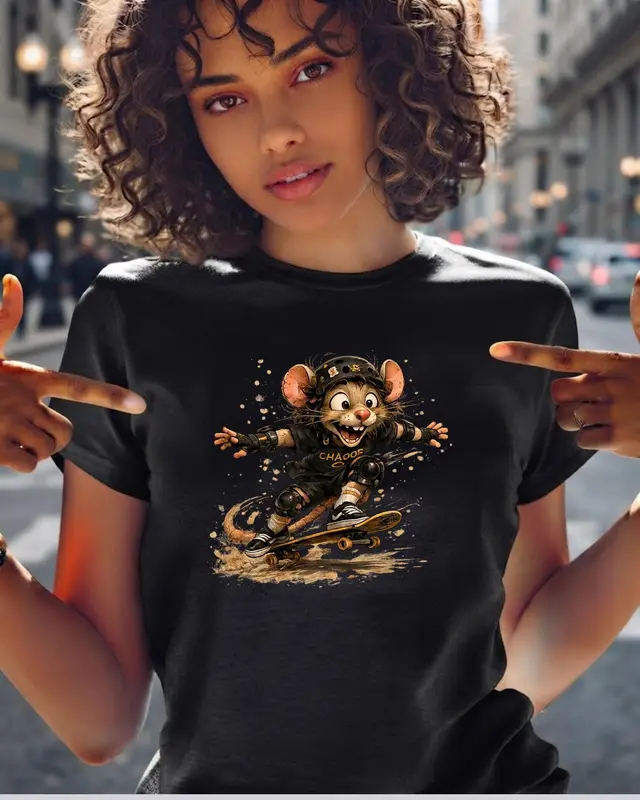 Funny Skateboard Shirt — view 5