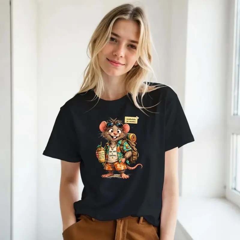 Funny Travel Shirt — view 5
