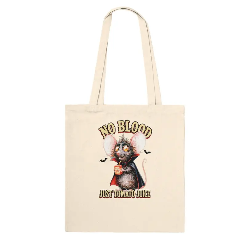 Funny Vampire Tote Bag — view 6