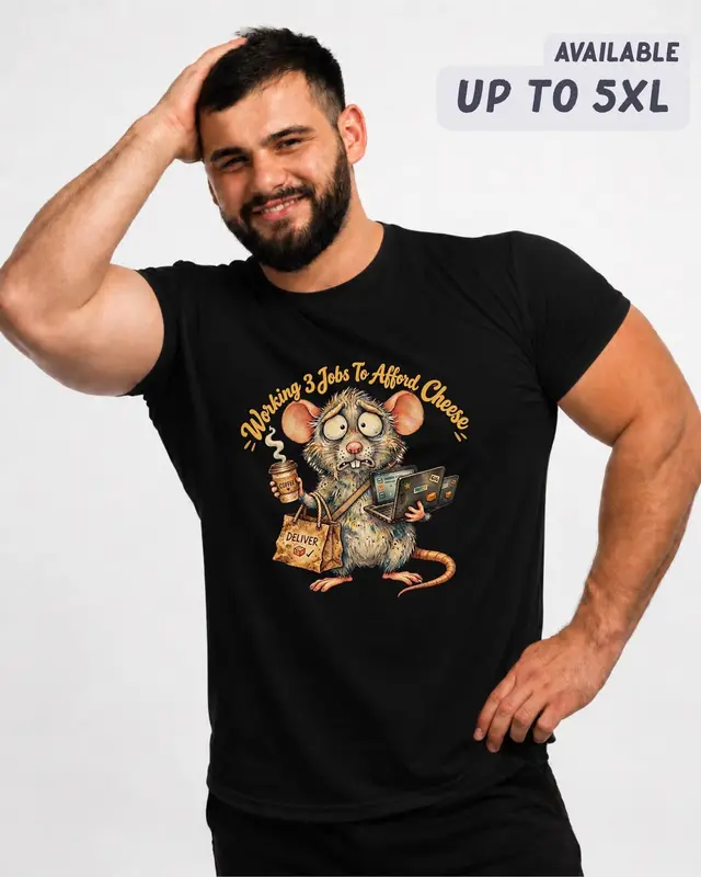 Funny Work Humor Rat Shirt — view 3