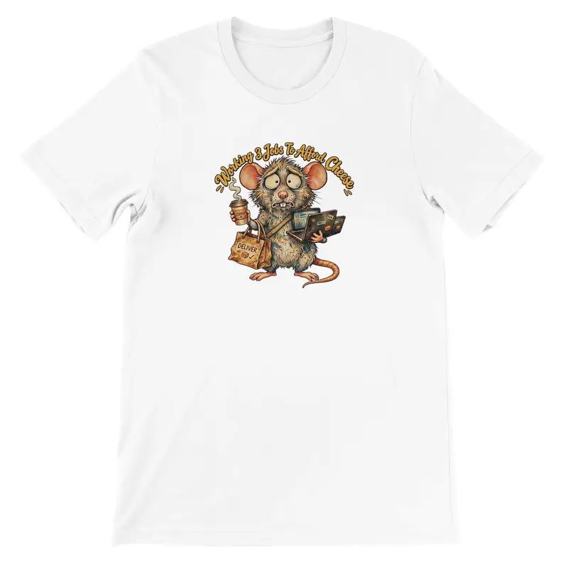 Funny Work Humor Rat Shirt — view 5