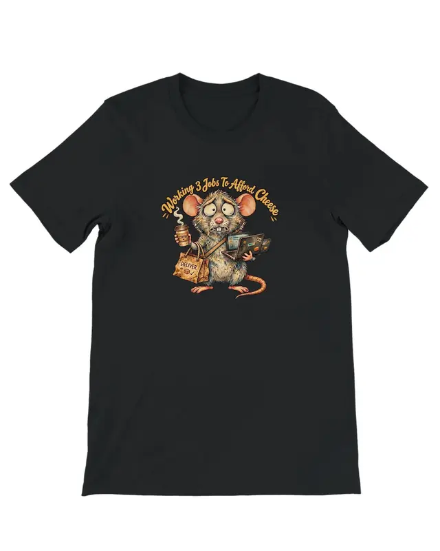 Funny Work Humor Rat Shirt — view 6