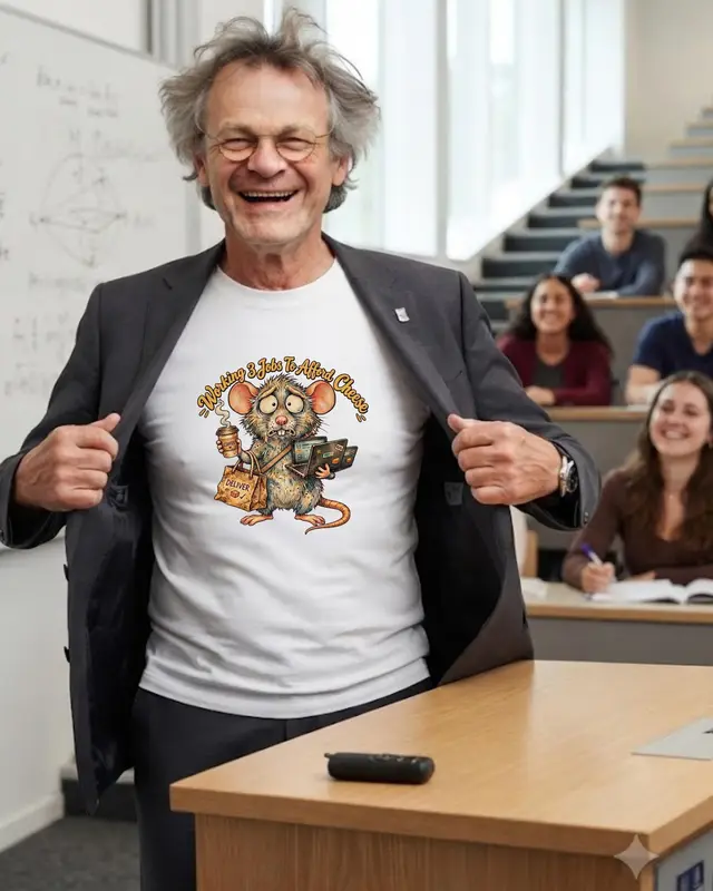 Funny Work Humor Rat Shirt — view 7