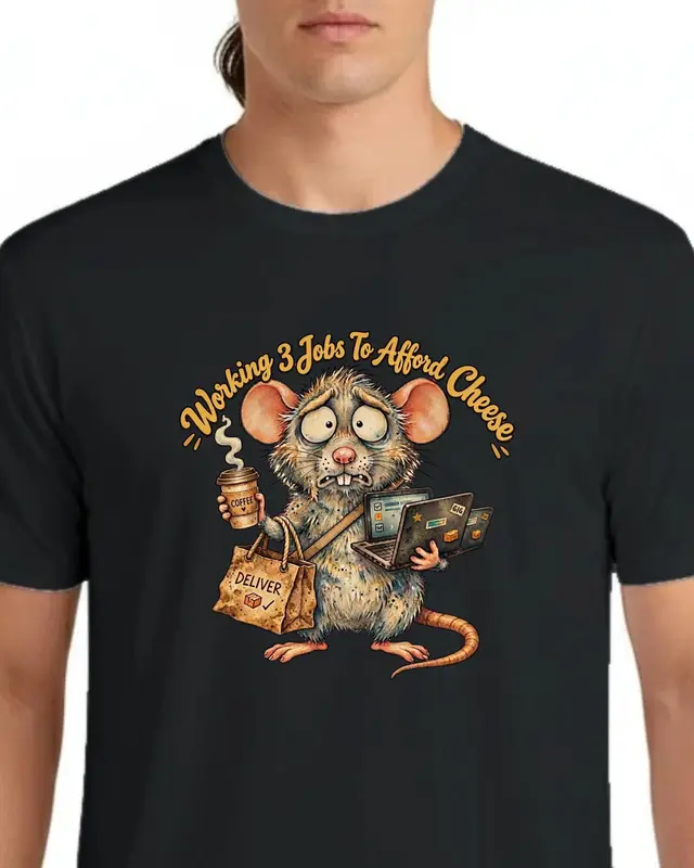 Funny Work Humor Rat Shirt — view 11