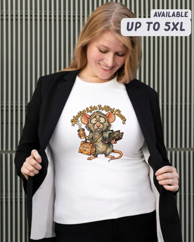 Funny Work Humor Rat Shirt — view 12