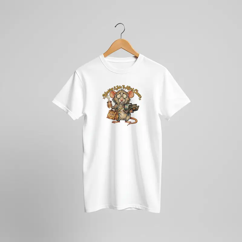 Funny Work Humor Rat Shirt — view 14
