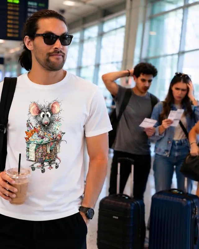 Grocery Shopping Rat Shirt — view 8