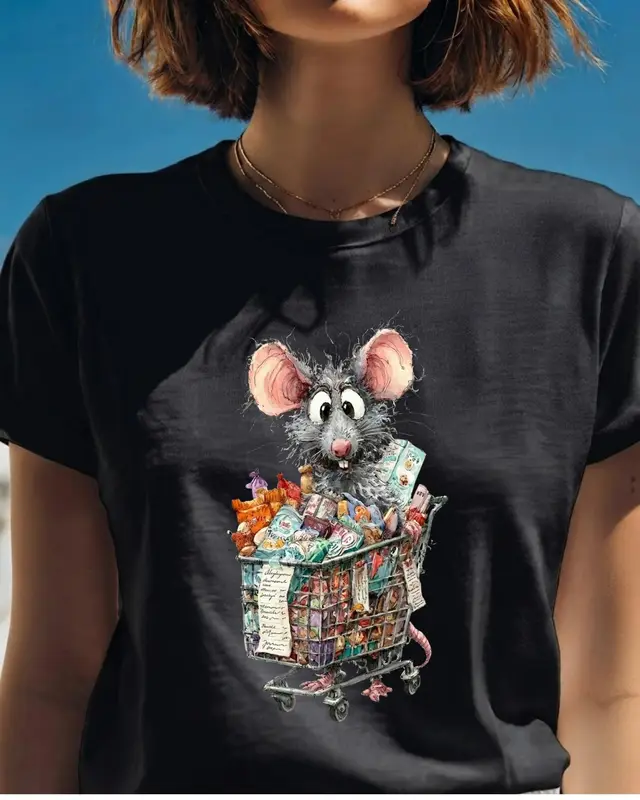 Grocery Shopping Rat Shirt — view 9