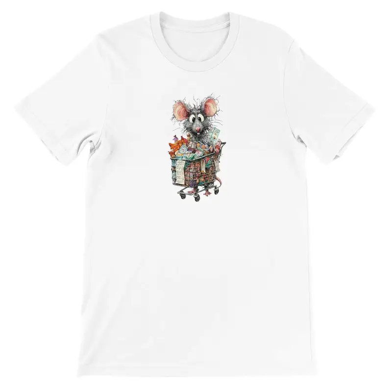 Grocery Shopping Rat Shirt — view 11
