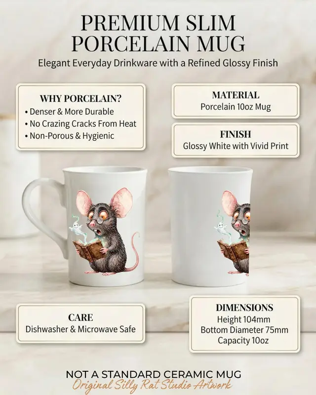 Halloween Book Lover Mug — view 3