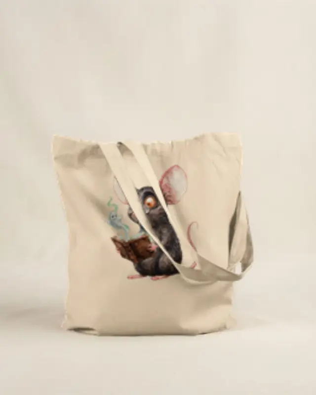 Halloween Book Lover Tote Bag — view 2