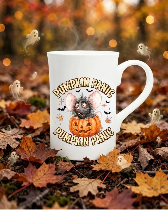 Halloween Rat Mug — view 2