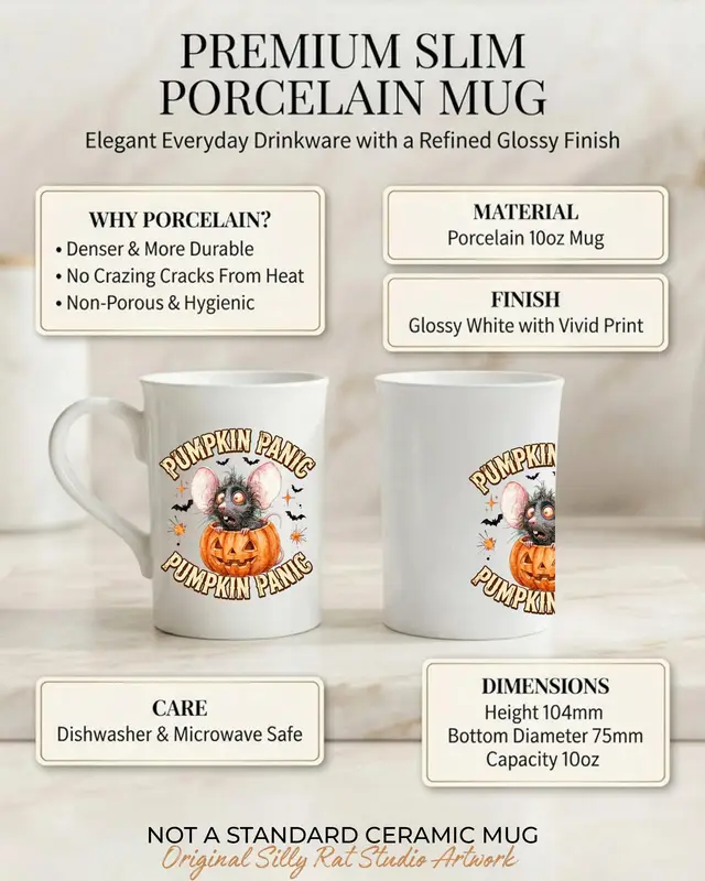 Halloween Rat Mug — view 3
