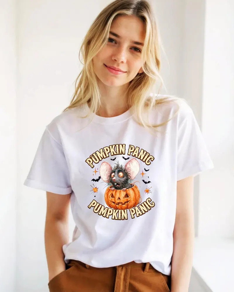 Halloween Rat Shirt — hand-drawn rat design