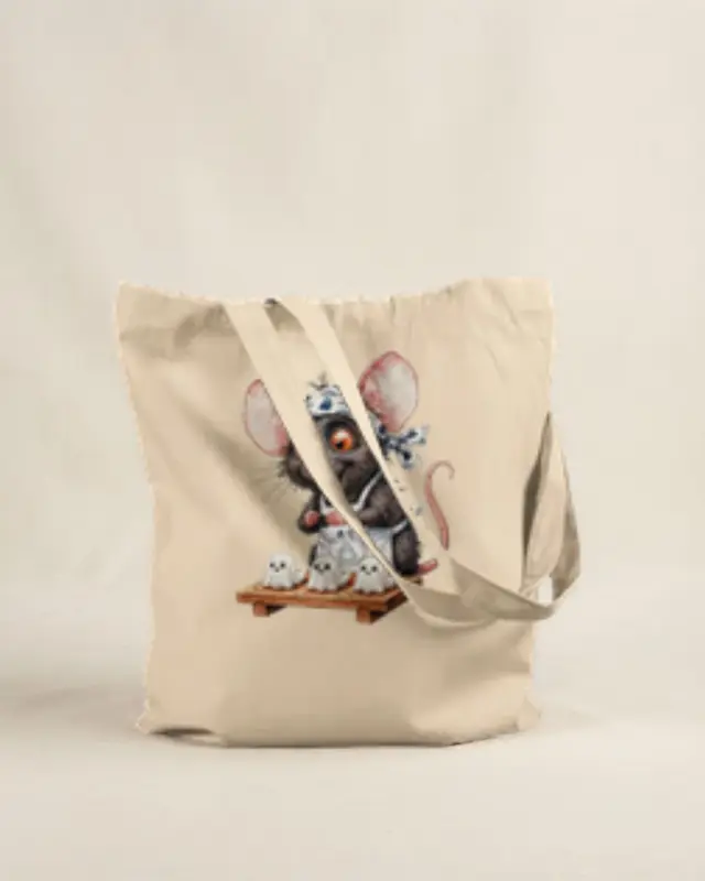 Halloween Sushi Rat Tote Bag — view 2