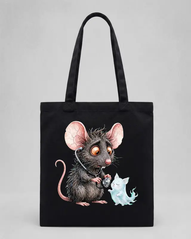 Halloween Vet Tech Tote Bag — view 4