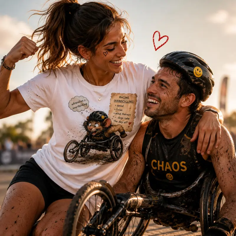 Handcycling Shirt — view 3